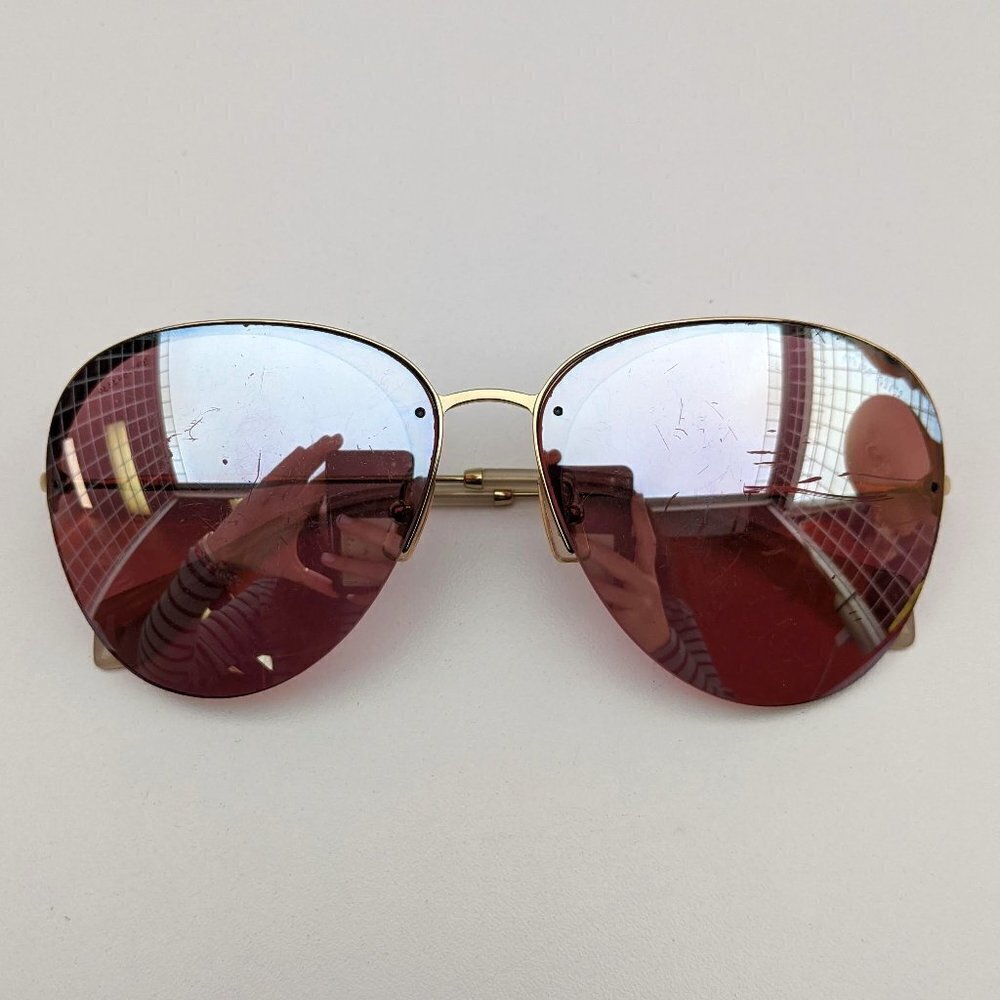 🕶️Frame Only! Made in Italy! Miu Miu SMU 53P Sunglasses 60/15 140 /KAZ559🕶️ - Picture 1 of 7